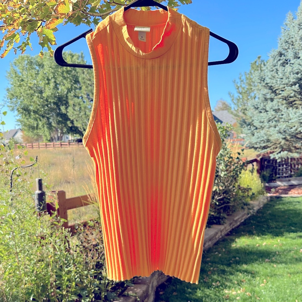Turtleneck Tank [orange]
